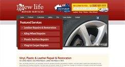 Desktop Screenshot of newliferepairs.com.au